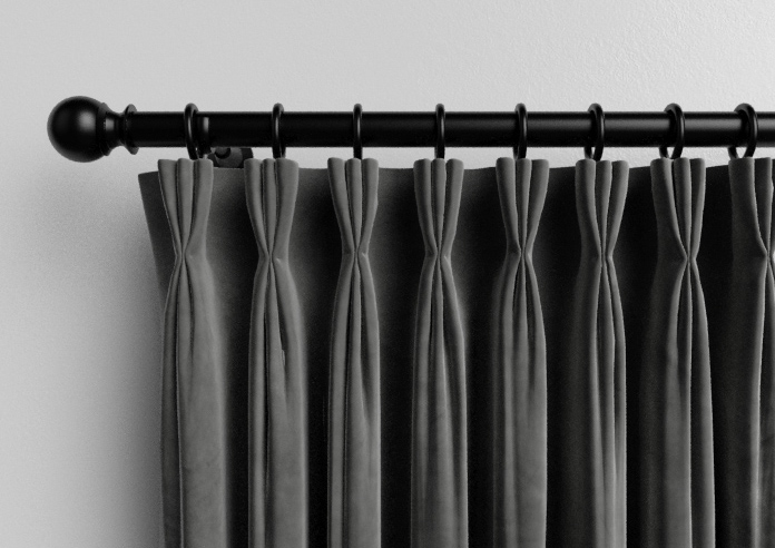 Ultra Luxe Velvet, Dark Grey - Made to Measure Curtains - Image 11
